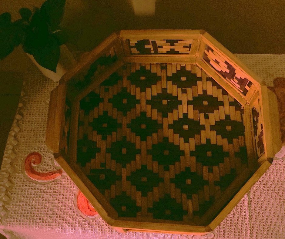 প্রিমিয়াম রাউন্ড ব্যাম্বু ট্রে