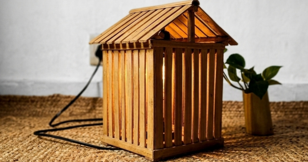 ব্যাম্বু নেস্ট লাইট (Bamboo Nest Light)