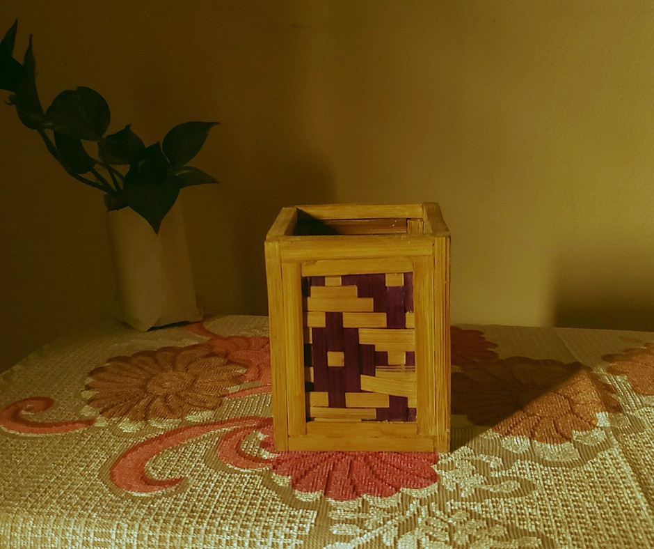 ব্যাম্বু পেন হোল্ডার (Bamboo Pen Holder)