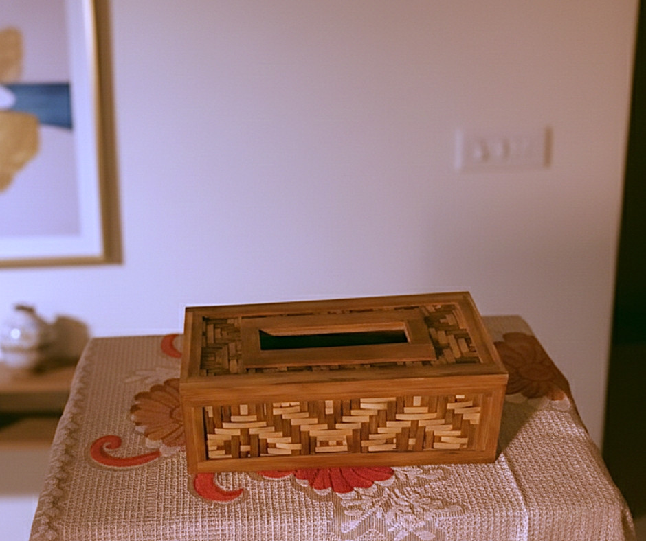 ব্যাম্বু টিস্যু বক্স (লাক্সারি এডিশন)